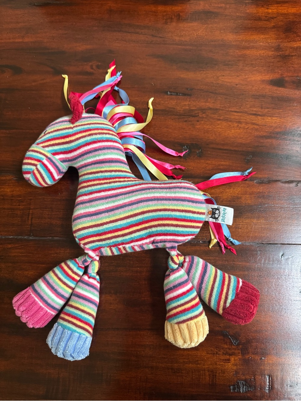 Jellycat Striped Plush Pony horse maypole dangle legs